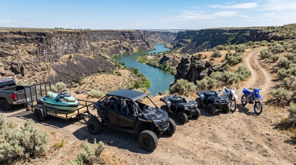Twin Falls Idaho ATV and Jet Ski rentals Near me